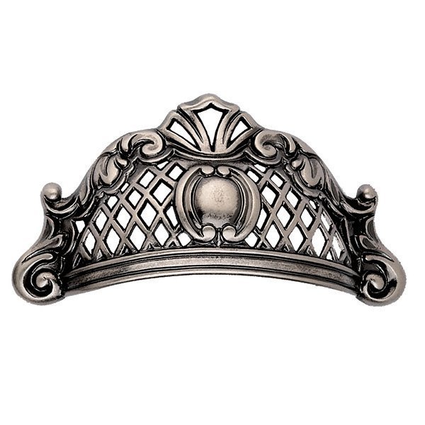 Hafele Tach 64mm Kabuk Kulp, Antik Gümüş Renk