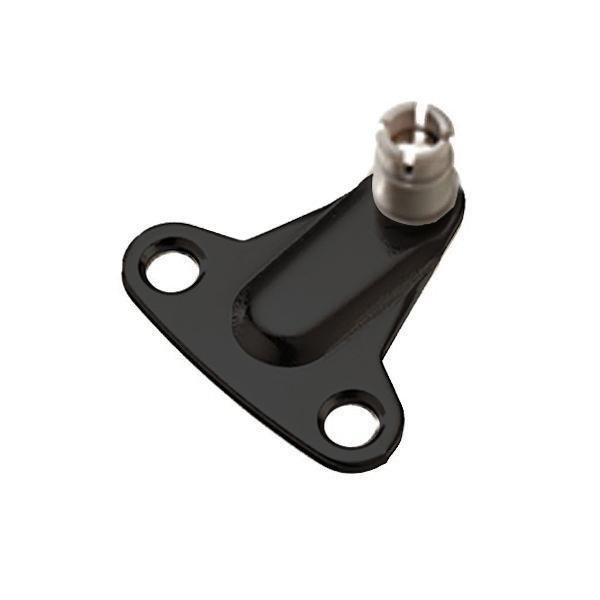 Hafele MAXI Gövde bağlantı parçası siyah 28mm