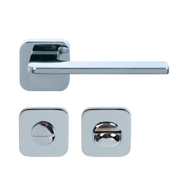 Hafele Torres Wc Kapı Kolu Seti, Parlak Krom Renk