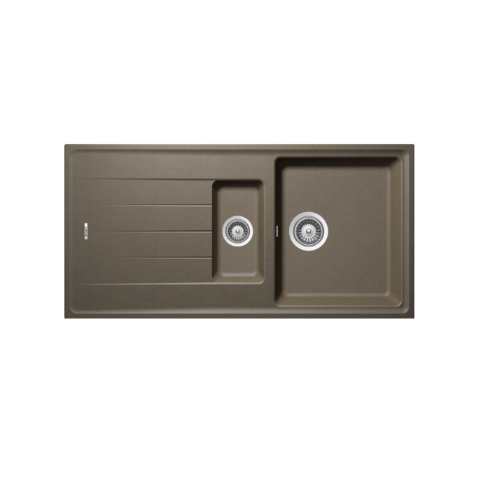 Hafele Demeter Granit Eviye 1000x500mm, Kahve Renk (Sifonsuz)