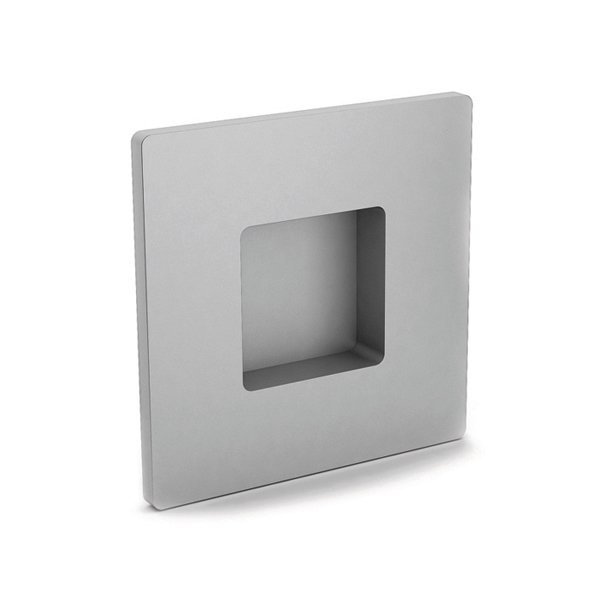 Hafele Quadro Gömme Kulp, Mat Krom Renk