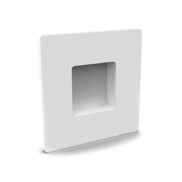 Hafele Quadro Gömme Kulp, Mat Beyaz Renk