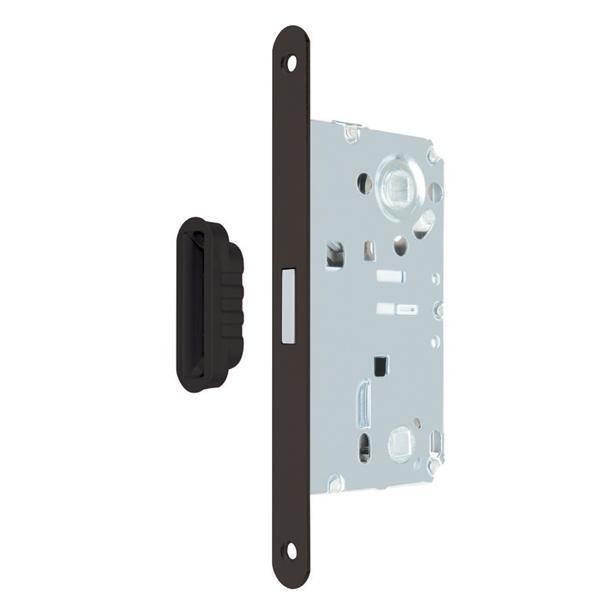 Hafele Manyetik kilit (WC) siyah 50/18mm