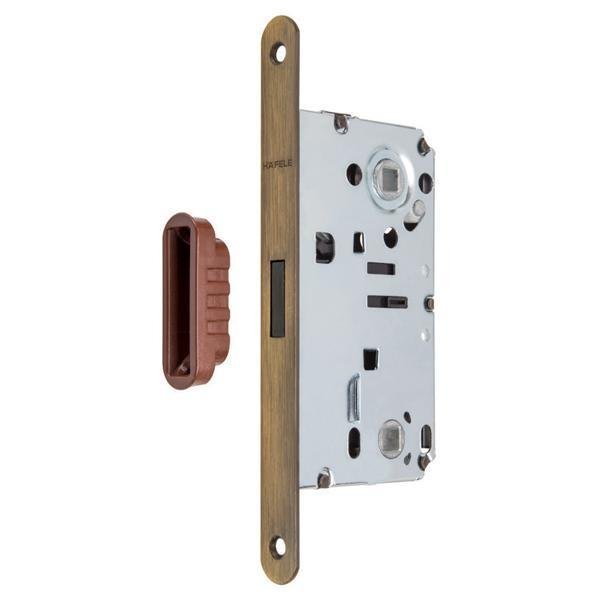 Hafele Manyetik kilit (WC) antik bronz 50/18mm