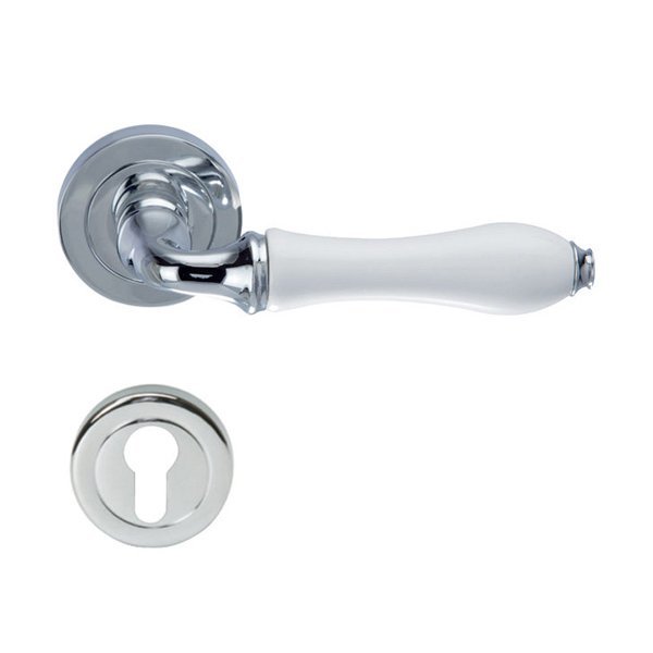 Hafele Sirius Barelli Kapı Kolu Seti, Parlak Krom Renk