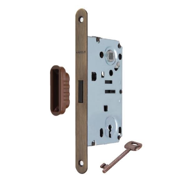 Hafele Manyetik kilit (CB) antik bronz 50/18mm