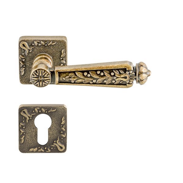 Hafele Ruby Barelli Kapı Kolu Seti, Antik Bronz Renk