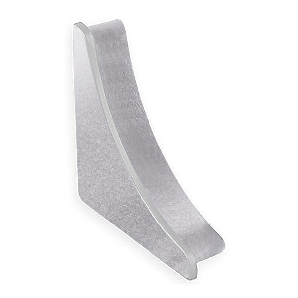 Hafele İç Bükey Süpürgelik Bitiş Elemanı (2 Adet), Gri