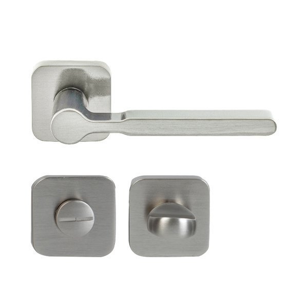 Hafele Punto Wc Kapı Kolu Seti, Mat Nikel Renk