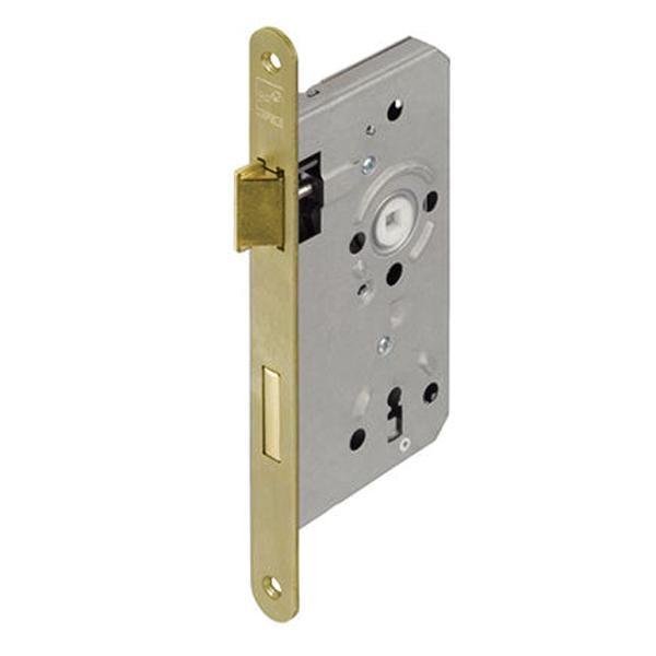 Hafele Gömme kilit WC pirinç parlak 55/20