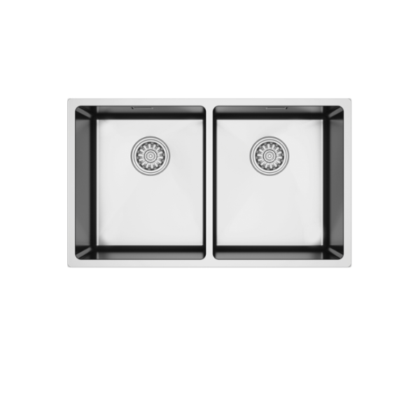 Hafele Novara07 Eviye Seti 740x440mm Paslanmaz Çelik Parlak