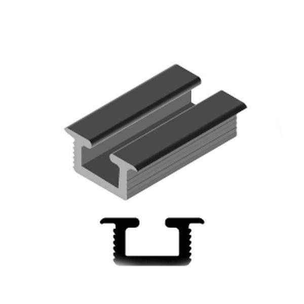 Hafele E.SOFT/JUMBO80 Alt ray tek,alü. ham 2,5m