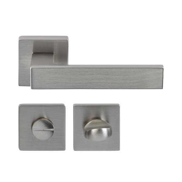 Hafele Pera Wc Kapı Kolu Seti, Mat Nikel Renk