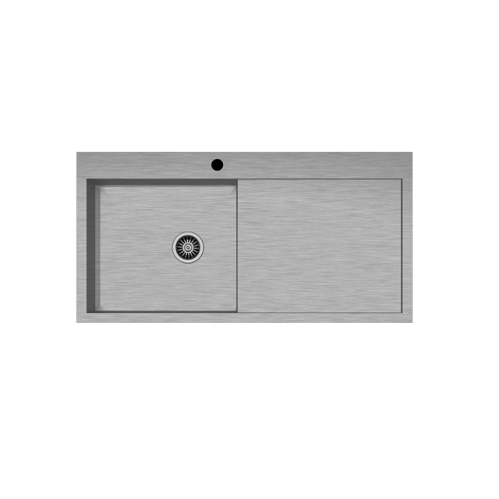 Hafele Novara Plus01 Eviye Seti 1000x510mm Fırçl. Sol