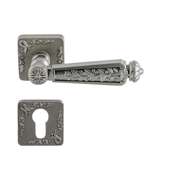 Hafele Ruby Barelli Kapı Kolu Seti, Antik Gümüş