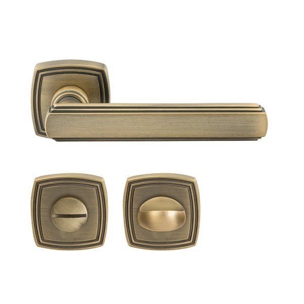 Hafele Martin Wc Kapı Kolu Seti, Antik Bronz Renk