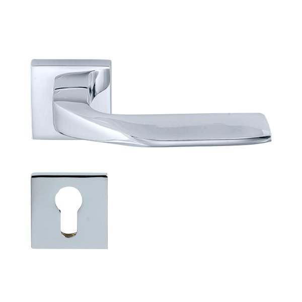 Hafele Leo Barelli Kapı Kolu Seti, Parlak Krom Renk