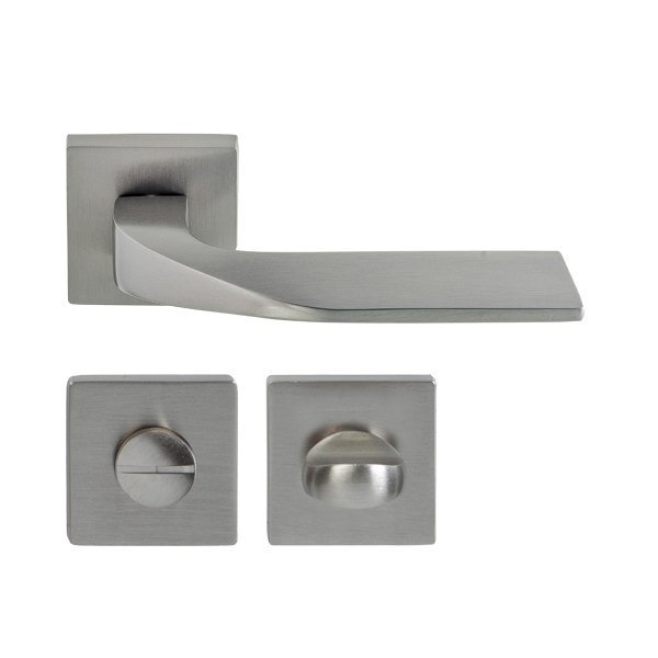 Hafele Leo Wc Kapı Kolu Seti, Mat Nikel Renk