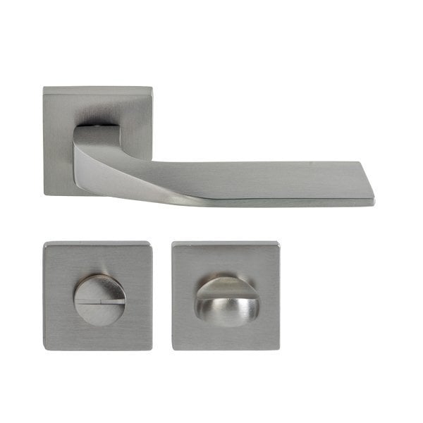 Hafele Leo Wc Kapı Kolu Seti, Mat Nikel Renk