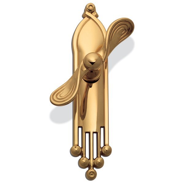 Hafele Art Deco Pencere Kolu, Parlak Pirinç Renk