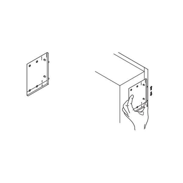 Hafele SENSO yan panel delik şablonu