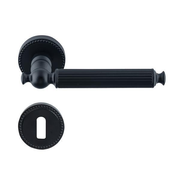 Hafele Calısto Barelli Kapı Kolu Seti, Mat Siyah Renk