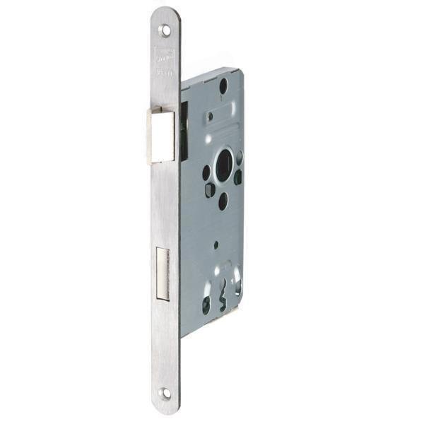 Hafele Gömme Kilit Oda Tipi 55/18mm, Sağ Yönlü Parlak Krom Renk