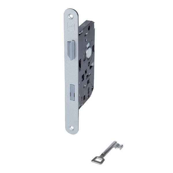 Hafele Gömme kilit CB gümüş renkli sağ 55/24mm