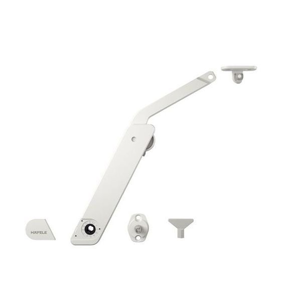 Hafele FREE FLAP H 1.5 Makas seti D beyaz sol