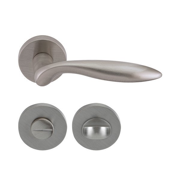 Hafele Balena Wc Kapı Kolu Seti, Mat Nikel Renk