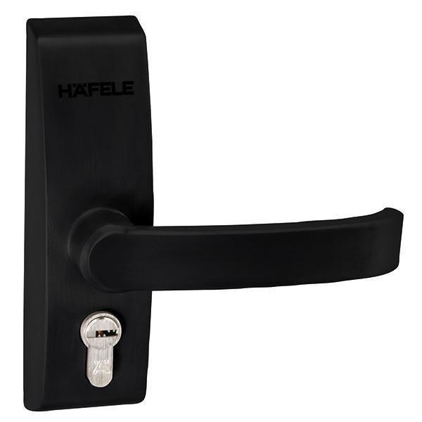 Hafele Pass Barelli Dış Müdahale Kolu, Siyah Renk