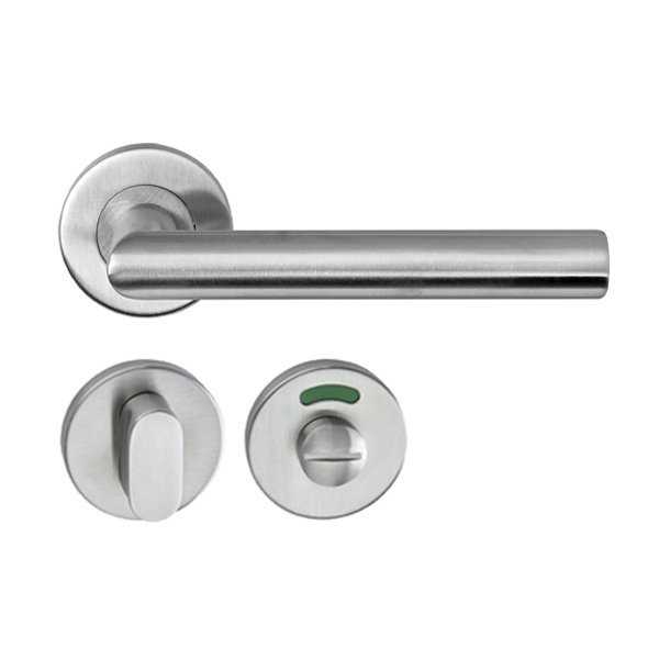 Hafele Werner-Pro Wc Kapı Kolu Seti, Paslanmaz Çelik Renk