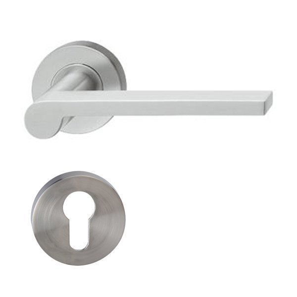 Hafele Mint-Pro Barelli Kapı Kolu Seti, Mat Paslanmaz Çelik Renk