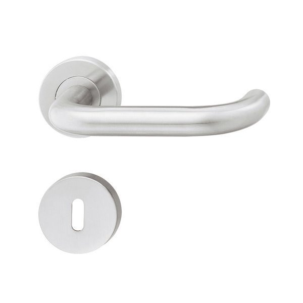 Hafele Roland-Pro Oda Kapı Kolu Seti, Mat Krom Renk (Stokta Yok)