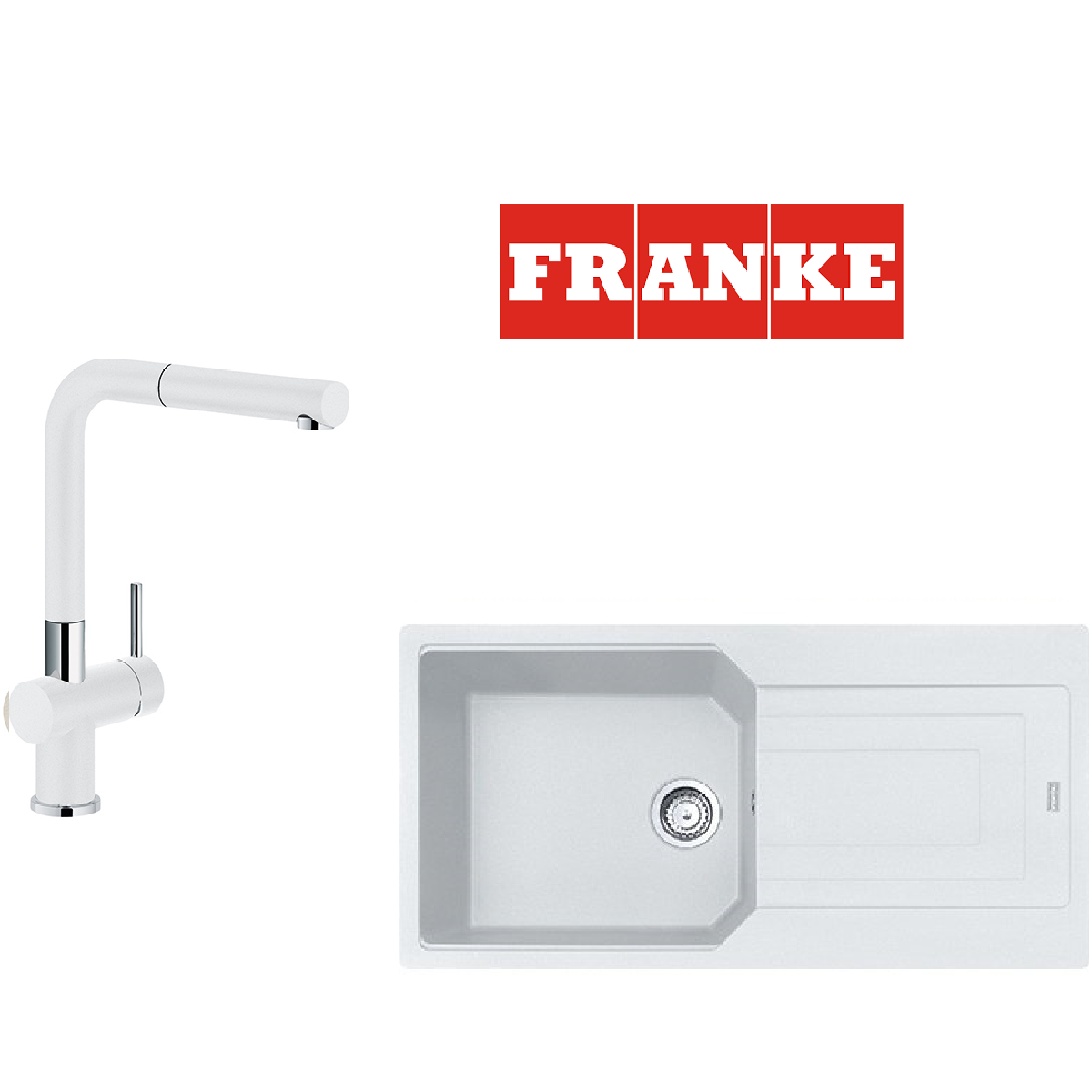 Franke UBG 611-100 Eviye ve Batarya Kampanyası, Bianco