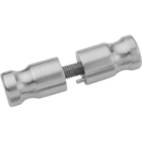 Hafele Sabit topuz çift taraflı  p.çelik 25mm