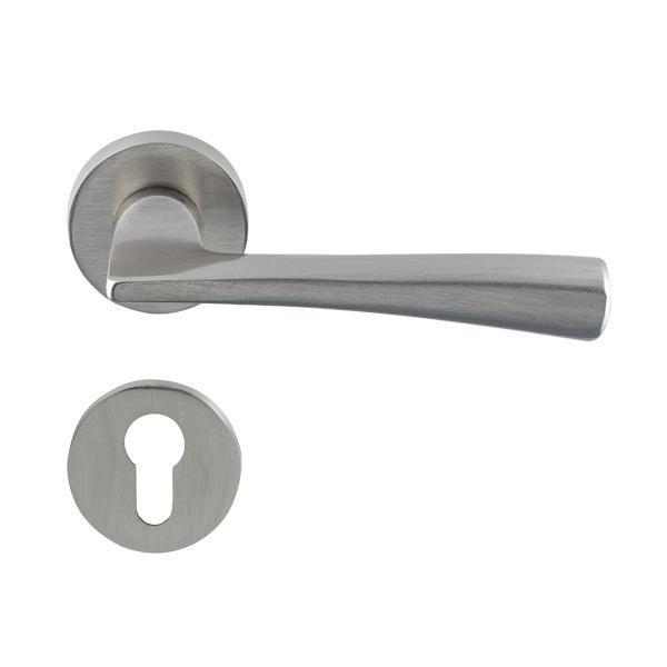 Hafele Milano Barelli Kapı Kolu Seti, Mat Nikel Renk