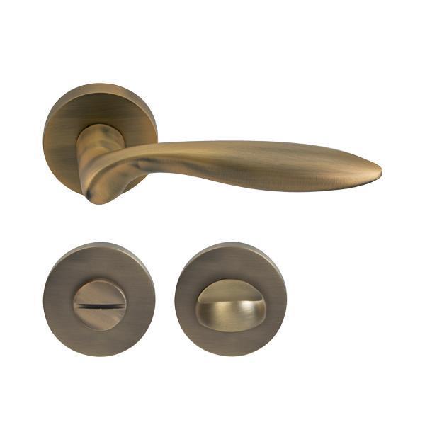 Hafele Balena Wc Kapı Kolu Seti, Antik Bronz Renk