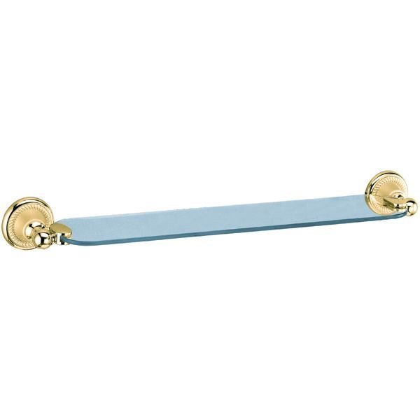 Hafele Latin Brass Banyo Duvar Rafı, Parlak Pirinç Renk