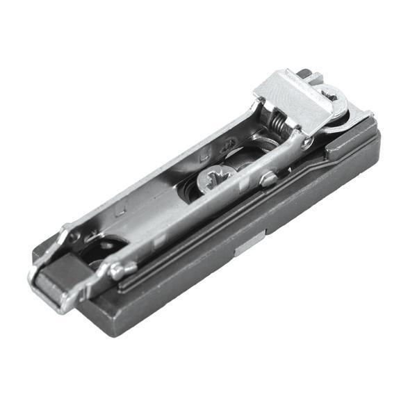 Hafele DUOMATIC SM I taban vidalı 3mm titanyum