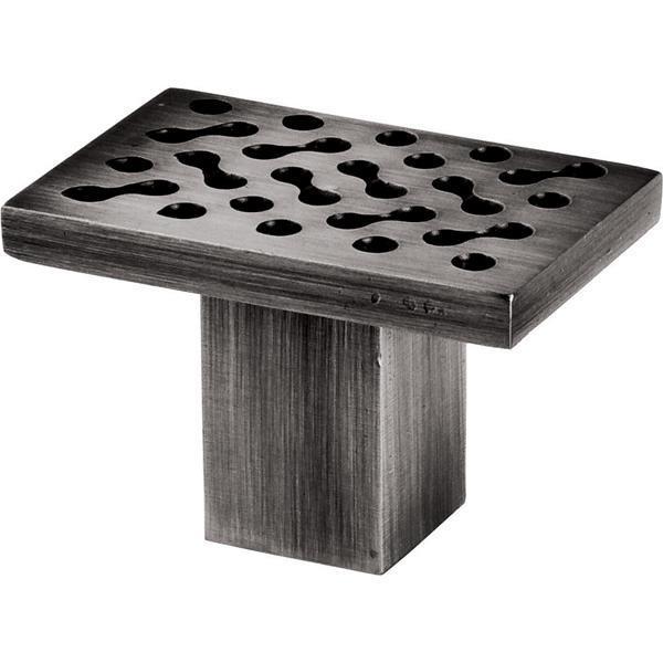 Hafele Cam Kapı Kulp Köşeli P.Çelik Mat 70x45mm