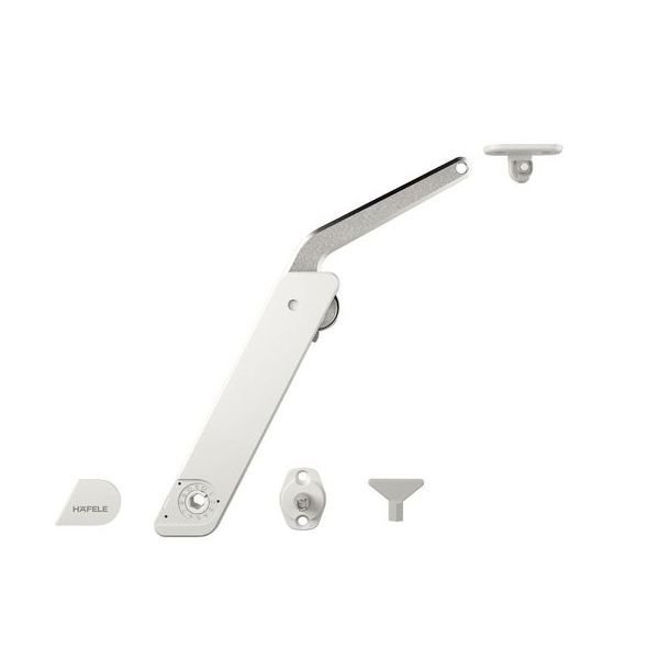 Hafele F.FLAP H 1.5 Makas seti C beyaz/nik. sağ