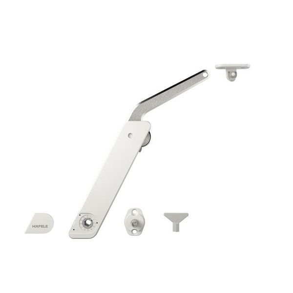 Hafele F.FLAP H 1.5 Makas seti A beyaz/nik. sağ