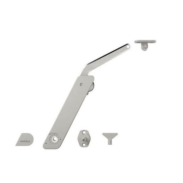 Hafele F.FLAP H 1.5 Makas seti C gri/nikel sağ