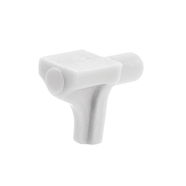 Hafele Raf pimi, plastik, beyaz, 6mm