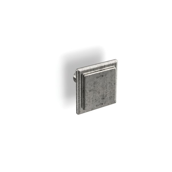 Hafele Dale Jr Düğme Kulp, Antik Gümüş Renk