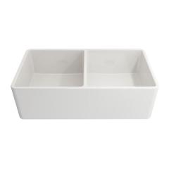 Hafele Norah Seramik Eviye 838x457mm, Parlak Beyaz (Sifonsuz)