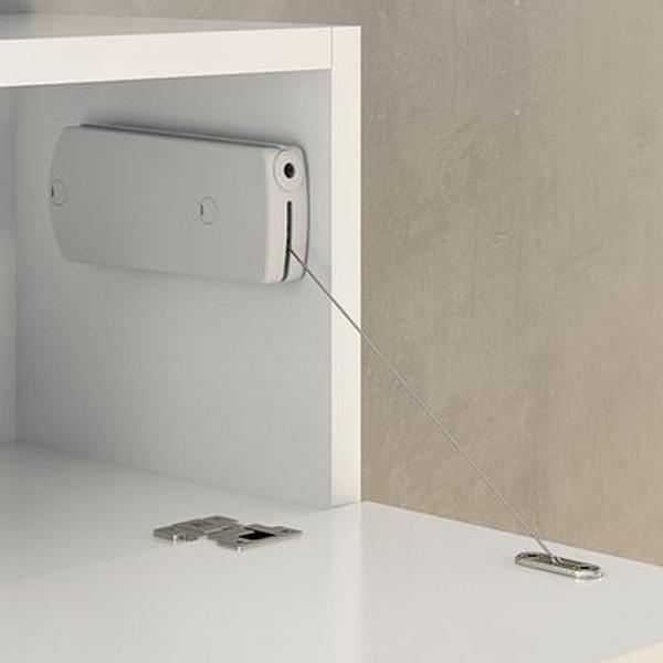 Hafele MICROWINCH Düşer kapak makası beyaz 60N