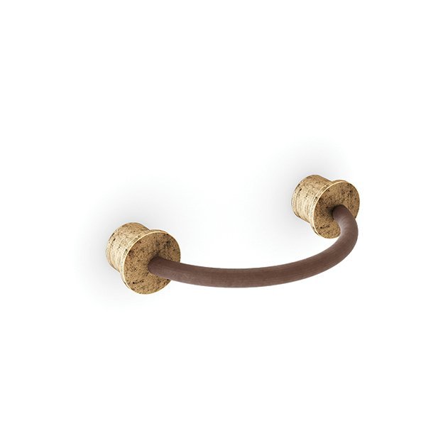 Hafele Satu 96mm Deri Kulp, Antik Bronz-Koyu Kahve Renk