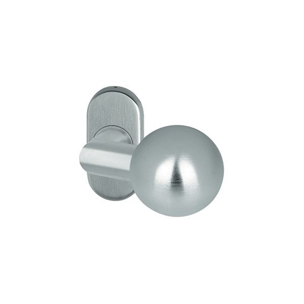 Hafele Ball-Thin Dar Rozetli Kapı Kolu, Mat Paslanmaz Çelik